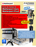 Curso de Manejo de Matterport Axis Pro 2.