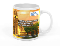 taza souvenir Los Mayas