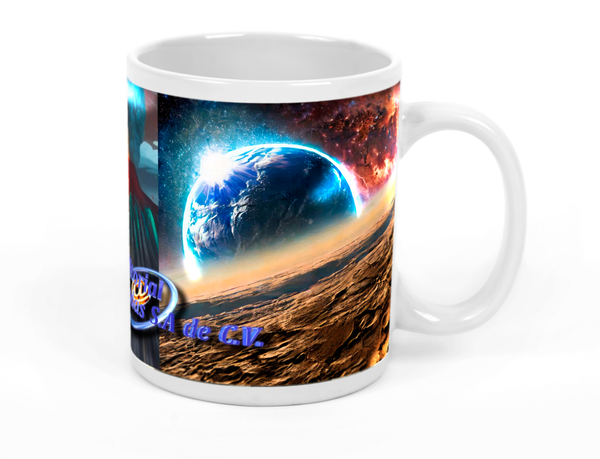 Taza souvenir the world