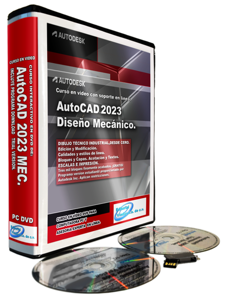 AutoCAD 2023 Curso para Diseño Mecánico 2D