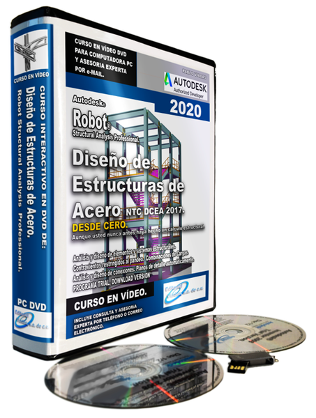 Autodesk Robot 2020 para Diseño de Estructuras de Acero I