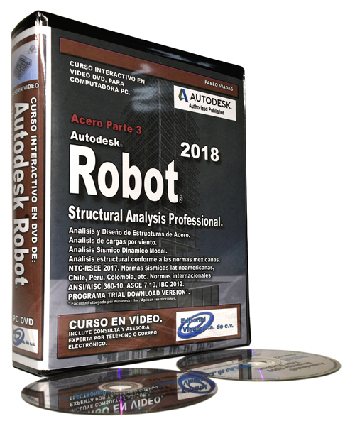 Autodesk Robot SAP 2018 para Estructuras de Acero Curso Nivel 3