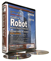 Autodesk Robot SAP 2018 para Estructuras de Acero Curso Nivel 1