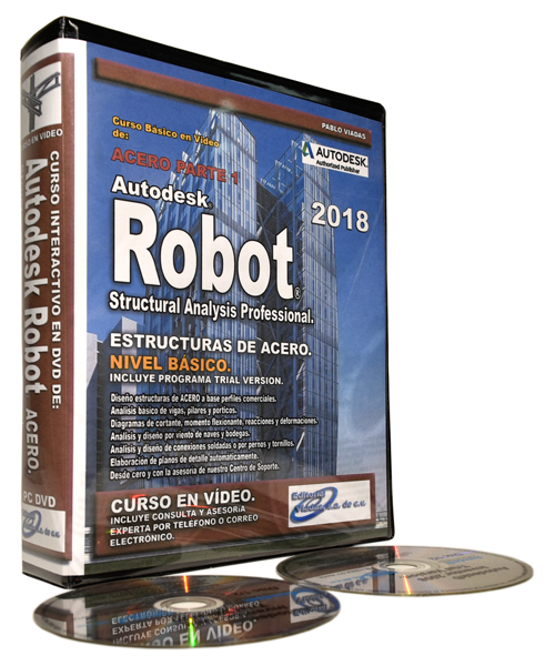 Autodesk Robot SAP 2018 para Estructuras de Acero Curso Nivel 1