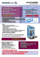 Taller: Curso Básico de Estructuras de Acero en Autodesk Robot.